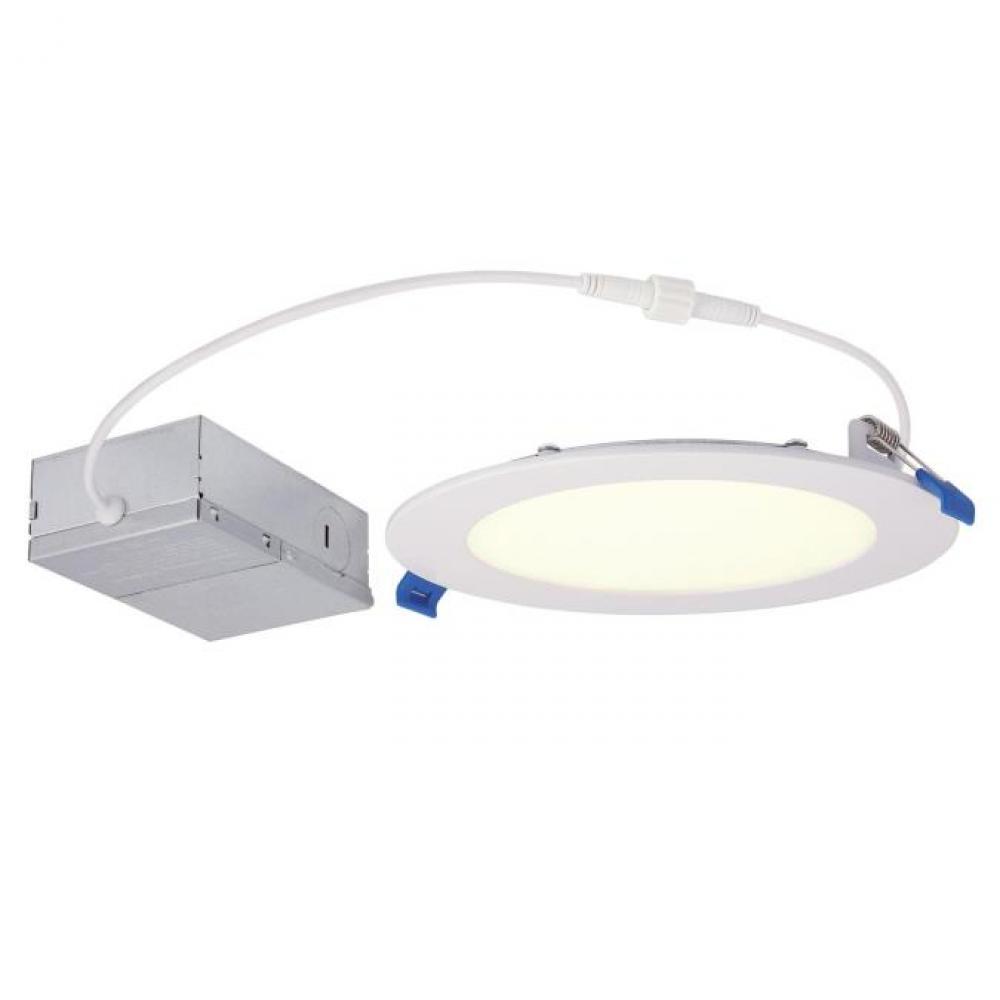 WES 12R/6"/LED/DIM/WH/SLIM/FL/30