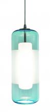  HRP1000L30D1SNAQ - Hermosa LED Pendant - 3000K - 120V - Satin Nickel - Aqua