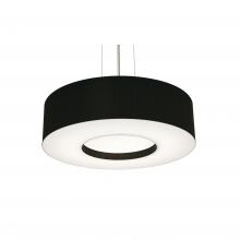  MCP1932MBSN-BK - Montclair 19'' Med Base Pendant - SN w/ BK