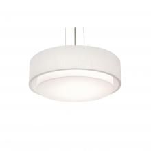  SAP1824MBBK-LW - Sanibel 18'' Med Base Pendant - BK and LW