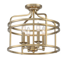  1094-740 - 4 LIGHT SEMI FLUSH