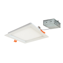  NFLIN-S61030WWLE3 - 6" FLIN Square Recessed LED, 1150lm, 3000K, 16W, 120V Triac/ELV Dimming, White