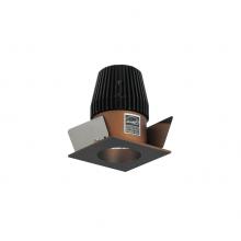  NIO-1SNGCDXBZ - 1" Iolite LED NTF Square Reflector with Round Aperture, 600lm, Comfort Dim, Bronze Reflector /