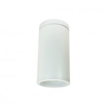  NYLD2-6S10135WWW4 - 6" Cobalt Surface Mount Cylinder, White, 1000L, 3500K, White/White Reflector, 120V