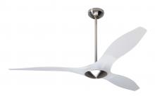  BRI-BNTL-56-NL-RC - IC/Brisa DC Fan- Bright Nickel/Translucent Finish; 56" Translucent Blades; No Light