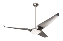  IC3-BN-56-DK-570-RC - IC/Air (3 Blade ) Fan; Bright Nickel Finish; 56" Dark Blades; 20W LED; Remote Control