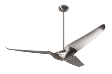  IC3-BN-56-DK-NL-RC - IC/Air (3 Blade ) Fan; Bright Nickel Finish; 56" Dark Blades; No Light; Remote Control