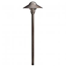  15470CBR - Cast Brass Small Dome Path Light