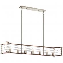  44252NI - Linear Chandelier 7Lt