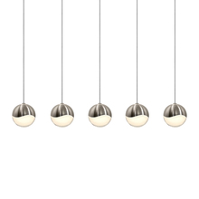  2921.13-MED - 5-Light Rectangle Medium LED Pendant