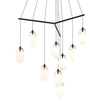  2977.25W - 9-Light Tri-Spreader LED Pendant