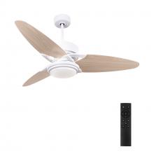  DC523B-L12-WT-1 - Maddox 52'' Ceiling Fan with Remote, Light Kit Included