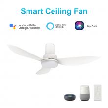  VS363V2-L12-W1-1-FM - Ryna 36'' Smart Ceiling Fan with Remote, Light Kit Included?Works with Google Assistant and