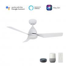  VS443N2-L12-W1-1 - Roque 44'' Smart Ceiling Fan with Remote, Light Kit Included?Works with Google Assistant and