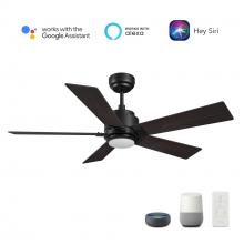  VS485J1-L11-BG-1 - Ascender 48-inch Smart Ceiling Fan with Remote, Light Kit Included, Works with Google Assistant, Ama