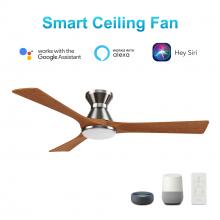  VS523A2-L12-SM2-1-FM - Nicolet 52'' Smart Ceiling Fan with Remote, Light Kit Included?Works with Google Assistant a