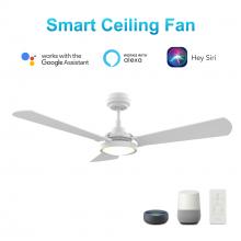  VS563B3-L22-W6-1 - Brisa 56-inch Smart Ceiling Fan with Remote, Light Kit Included, Works with Google Assistant, Amazon