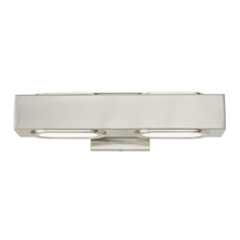  14852-91 - 2 Lt Brushed Nickel ADA Bath Vanity