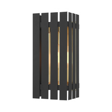  20752-04 - 1 Lt Black Outdoor Wall Lantern