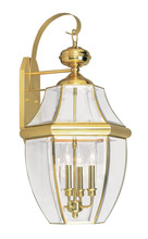  2356-02 - 4 Light PB Outdoor Wall Lantern