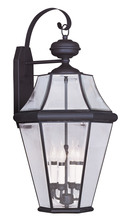  2366-07 - 4 Light Bronze Outdoor Wall Lantern