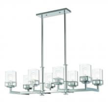  40598-05 - 8 Lt CH Linear Chandelier