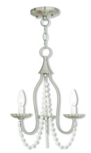  40793-91 - 3 Light Brushed Nickel Mini Chandelier