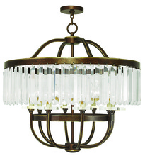  50548-64 - 8 Light Palacial Bronze Chandelier