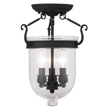  5061-04 - 3 Light Black Ceiling Mount