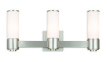  52123-91 - 3 Light BN Wall Sconce/ Bath Light