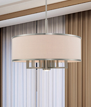  62614-91 - 7 Lt Brushed Nickel Pendant Chandelier