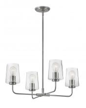 Lark 83454BN - Medium Single Tier Chandelier