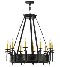  112388 - 35"W Costello 10 LT Chandelier