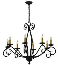  115923 - 36"W Sienna 8 LT Chandelier