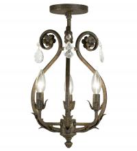  116704 - 12" Wide Antonia 3 Light Chandelier