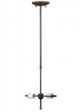  127891 - 24"-40" SINGLE STEM 2LT HRDWRE