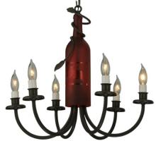  131185 - 18" Wide Tuscan Vineyard 6 Light Chandelier