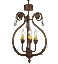  132457 - 12"W Antonia 3 LT Chandelier