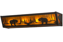  14346 - 24"W Bear at Lake Vanity Light