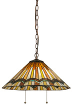  143461 - 18"W Prairie Delta Pendant