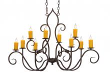  149375 - 48"L Clifton 10 LT Oblong Chandelier