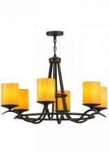  150215 - 39"W Octavia 6 LT Chandelier