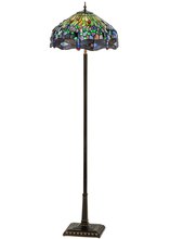  151154 - 67"H Tiffany Hanginghead Dragonfly Floor Lamp