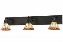  153468 - 36"W Prairie Mission 3 LT Vanity Light