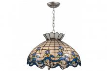  165806 - 20"W Roseborder Pendant