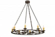  175708 - 42" Wide Ashley 8 Light Chandelier