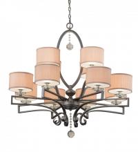  179474 - 40" Wide Croix 12 Light Chandelier