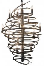  181100 - 24"W Cyclone 13 LT Chandelier