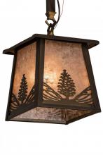  182068 - 7" Square Mountain Pine Mini Pendant