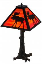  187276 - 24"H Lone Moose Table Lamp